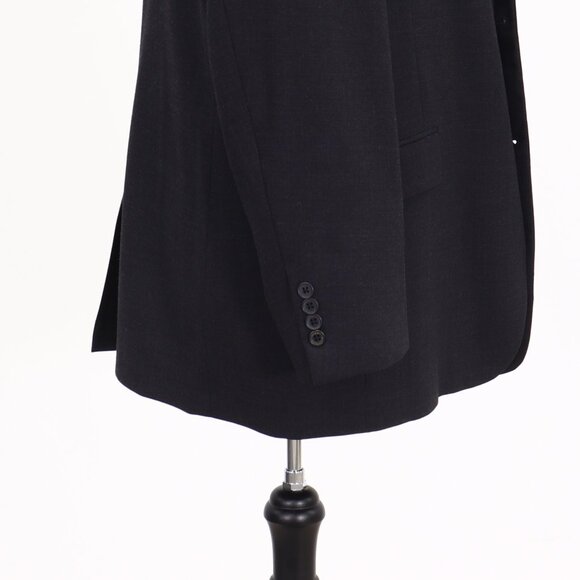 Tommy Hilfiger 44R Gray Solid 3-Button Sport Coat Blazer Jacket G341 - Picture 8 of 11